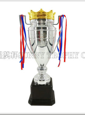 制作大高档皇电竞金属冠游戏奖杯创意足球奖杯奖牌水晶团体体育
