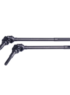 scx10ii工具钢狗前骨万向节cvd90046黑色一对w004传动轴联轴器