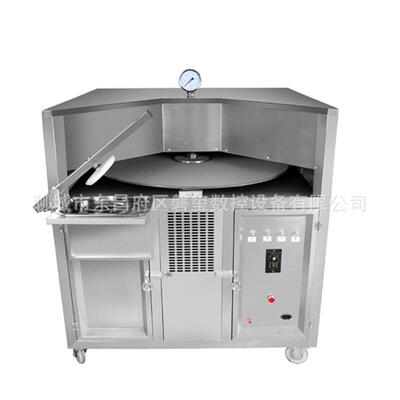 卧式自动饼烧饼机烧饼炉子转炉烧饼机器烤饼机打旋转机烤箱燃气型