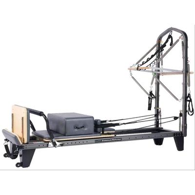 js-m051拉提械大器核心床铝合金中脚低脚平床全轨道小白床半高架