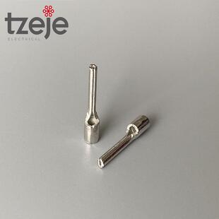 针形裸子线ptn系列冷压接线端头线鼻端子耳紫铜冷压端子