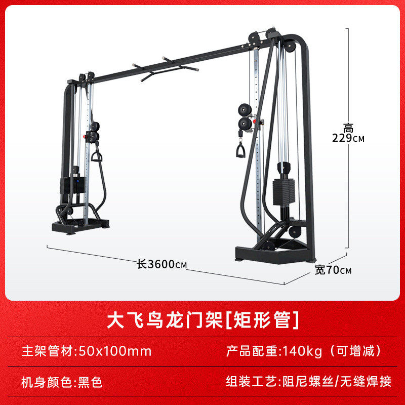 大飞鸟龙门架训练器商用健身房专用器材多功能器械力量运动综合
