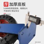 万向轮子带刹车承重轮脚轮底座轮转向轮10寸超重橡胶轮工业轮