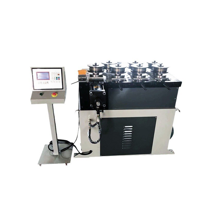 液压管材滚弧机异型钢管不锈钢盘管机半圆管滚圆机方管盘管机