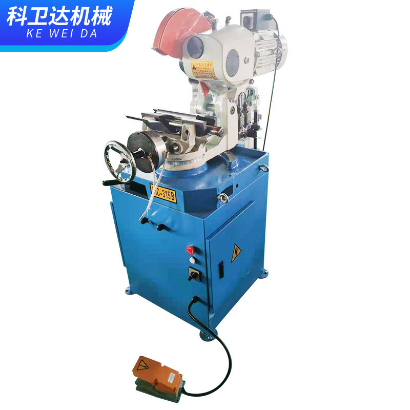 315b气动切管机厂家不锈钢管切割机半自动切管机小型圆锯金属机