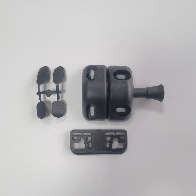 厂家直供塑料磁力插销锁护栏插销磁力锁狗笼插销各种门窗磁力门锁