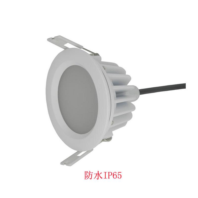 热销宽压防雾批发5w7w9w12w15w18w21w24w防水防潮led筒灯浴室厨房