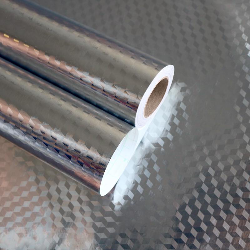 厨房防油贴纸耐高温防水灶台家用自粘瓷砖金色墙纸防潮面墙贴50米