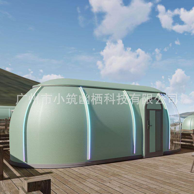 遮阳隔热屋星球舱3565星空房民宿户外露营帐篷网红太空舱泡泡保暖