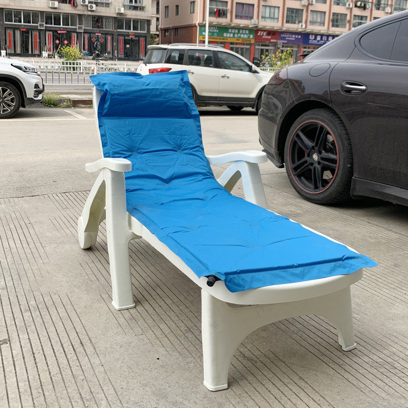 z54g塑料加厚户外可折叠懒人午休沙滩游泳池场酒店浴室庭院躺椅床