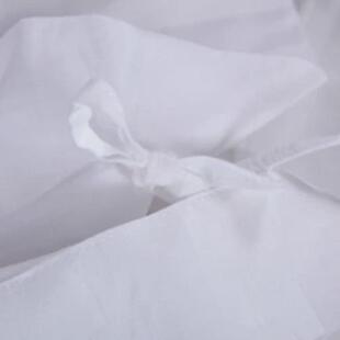 星级酒店宾馆床品民宿加厚床上用品白色全棉加密缎条被套被罩