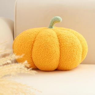 bc10ins暖冬子儿南瓜抱枕套可爱刺绣靠垫趣味童床上靠枕沙发飘窗