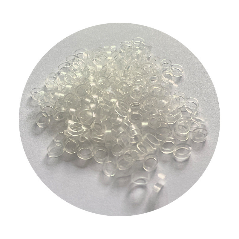 鱼饵小胶圈白色饰品tpu耐高温抗氧化牛筋修牙透明固定捆扎橡皮筋