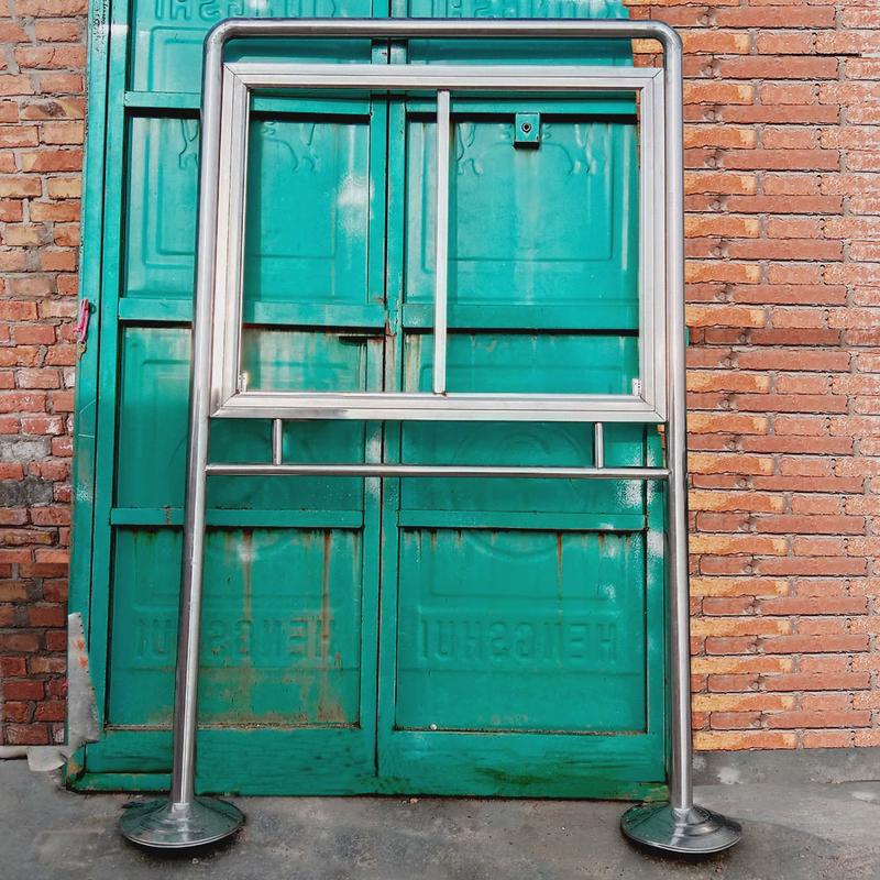 衡水厂家定制不锈钢焊接学校公园社区河道户外宣传栏公示牌广告牌