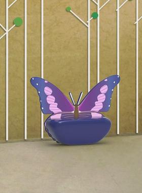 彩绘玻璃钢切面动物雕塑户外商业艺术摆件公园林几何异形景观街区