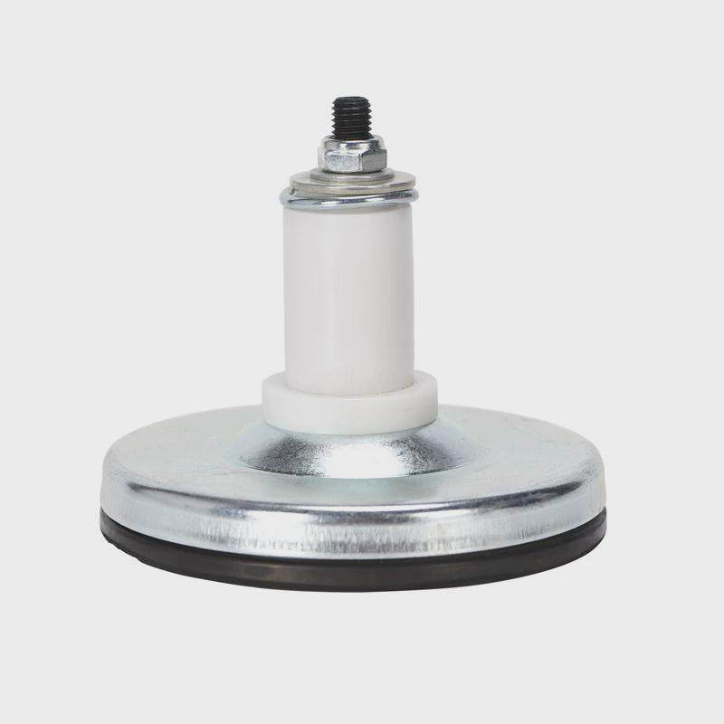 易重型业六寸八寸脚轮带可调脚丝杆聚氨酯之铝合金脚手架刹车轮子