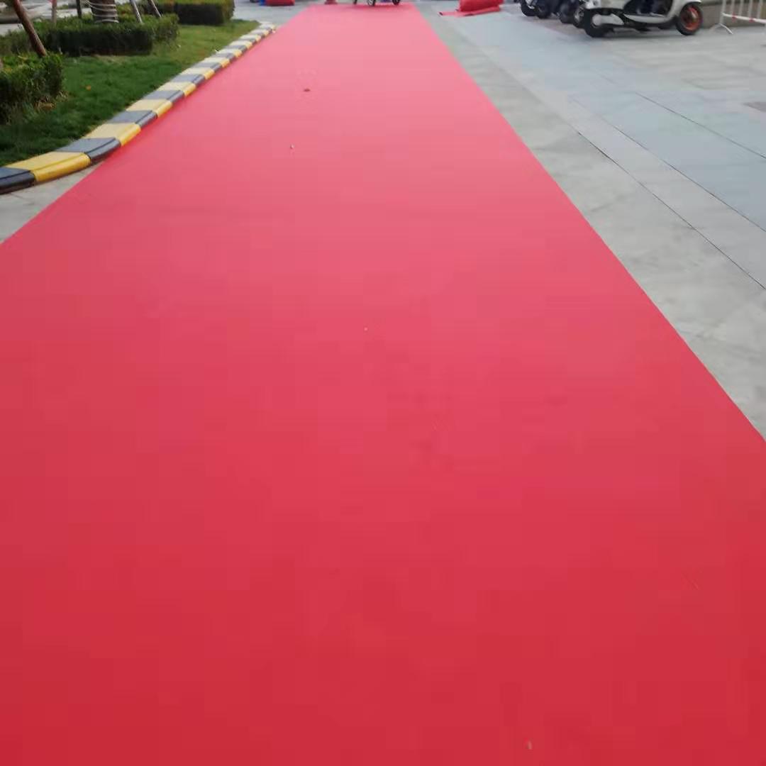 热销红地毯一次性结婚地毯红地毯活动展会地毯一次性开业地毯批发