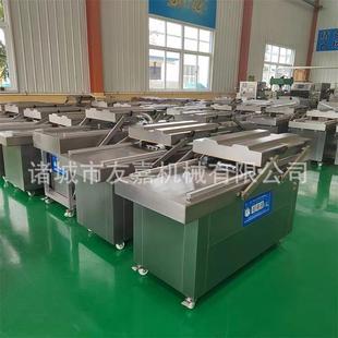 机真空包装 厂家供应双室食品干湿两用全自动抽真空包装 机封口机