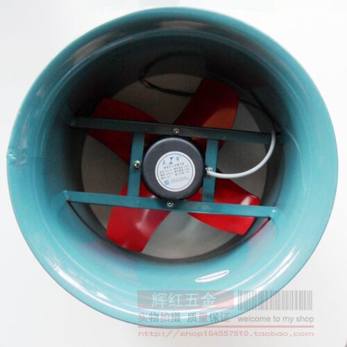 适用正帝工业排气扇管道风机强力圆筒油烟扇厨房抽气排风扇14寸35