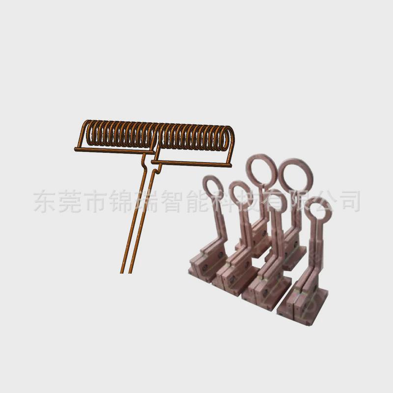 厂家各种按图电磁感应加热线圈铜管高温管高频制作金属感应加热