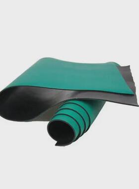 防静电橡胶板江苏橡胶垫绿色抗静电厂家2/3/5mm防静电胶皮板