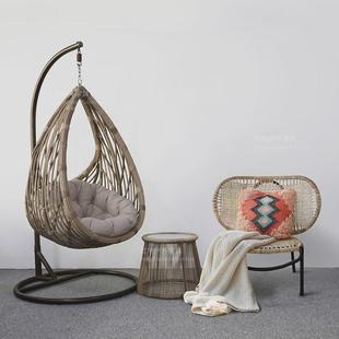 户外阳台小桌椅创意休闲小茶几家用藤椅椅藤椅三件套网红一桌两子