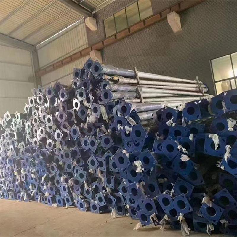 挑太阳能路灯220v户外红外灯头防水庭院灯电线杆led臂新农村超亮