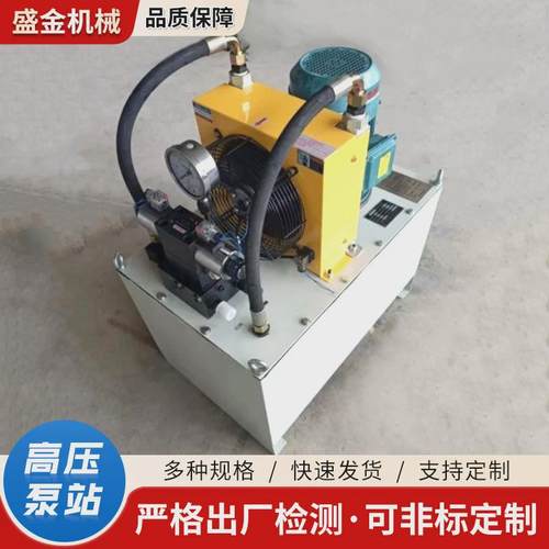 电动液压泵站超高压油泵纯铜电机压力高功率稳定低噪音高压泵站