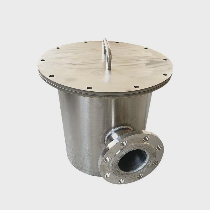 管道式液体不锈钢除铁器法兰接口浆料管道强磁棒流体过滤器