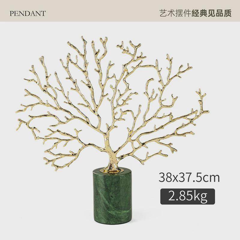 轻奢北欧金属珊瑚摆件客厅桌面样板间电视柜创意摆设家居装饰品,家居饰品,其他工艺饰品,淘宝优惠券,粉丝福利购,淘宝优惠卷