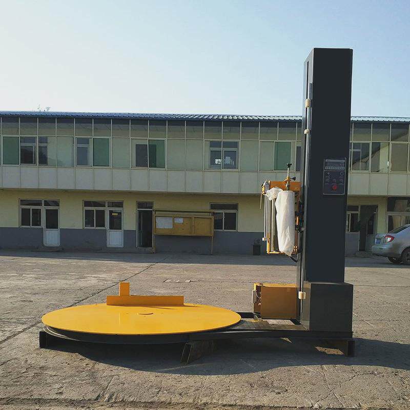 ll全自动缠绕机缠绕膜包装托盘打包机自动缠绕膜打包机流水线包装