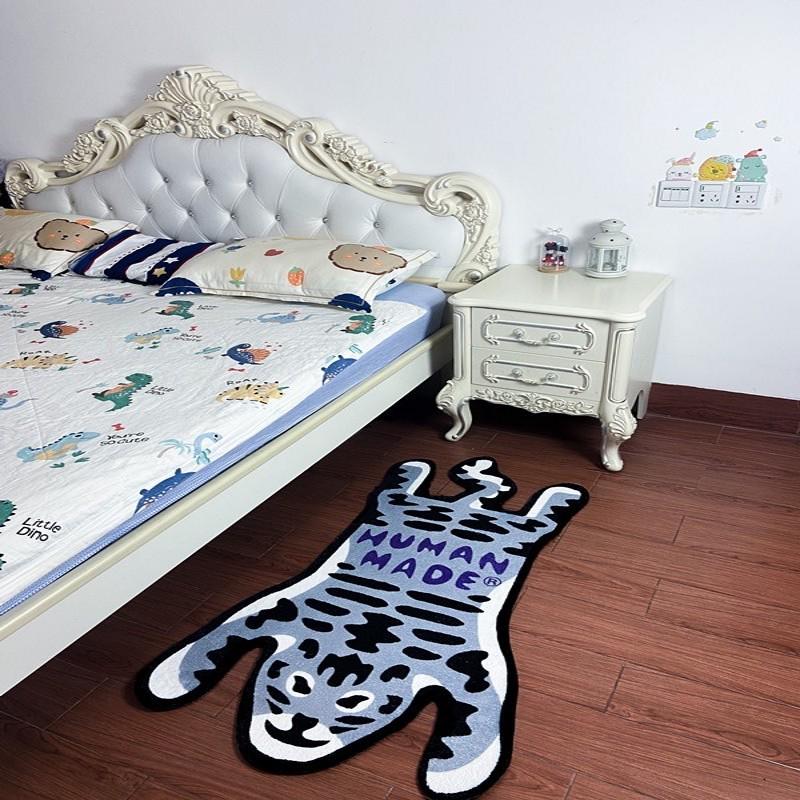 20AW Human Made Tiger Rug Large限定经典老虎虎皮图案居家地毯