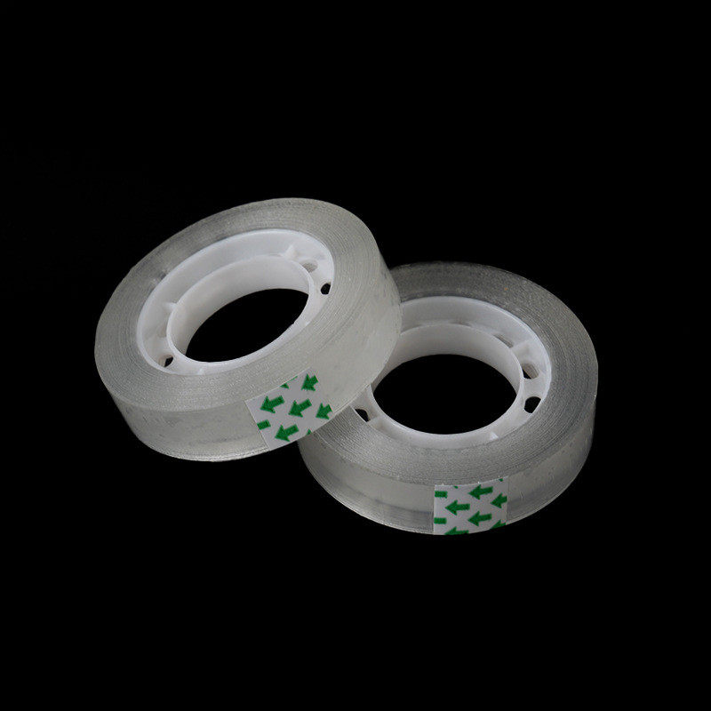 透明胶带学生用透明透明胶胶带窄卷纸封口文具小号胶布小文具文具