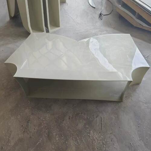 定制pp塑料风管实验室通风管pp化工管聚丙烯阻燃环保矩形pvc风管