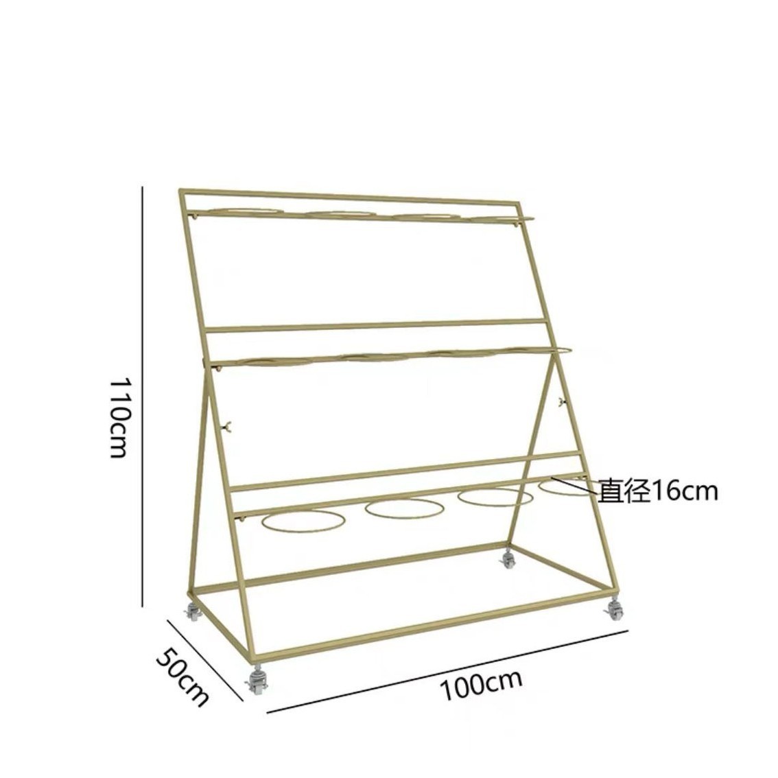 花架定制落地落地花架展示架铁艺多层货阳台客厅置物架批发花店