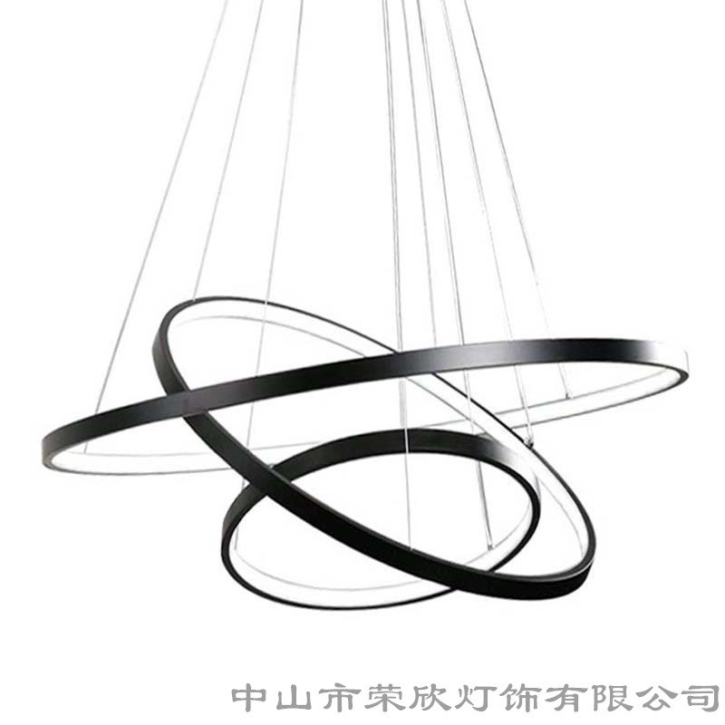 Led客厅吊灯简约个性餐厅灯现代艺术长方形圆形过道阳台卧室灯