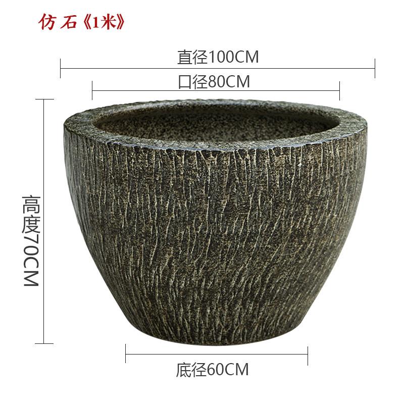 老式粗土缸盆养鱼农村储水缸老式米缸农村大水缸瓷缸养鱼睡莲荷花