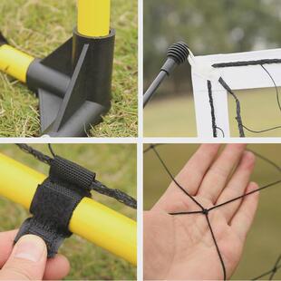 厂家便携式简易快速组装足球网儿童训练足球门足球网足球训练器材