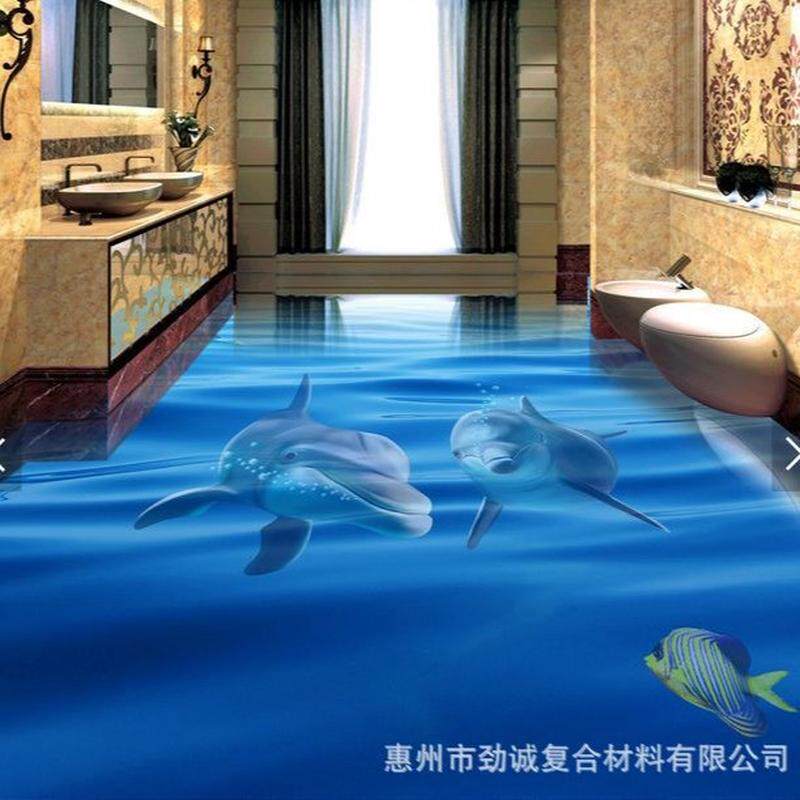 厂家直供环氧树脂AB胶户外庭院鹅卵石灌封胶高透流平性好地板胶水