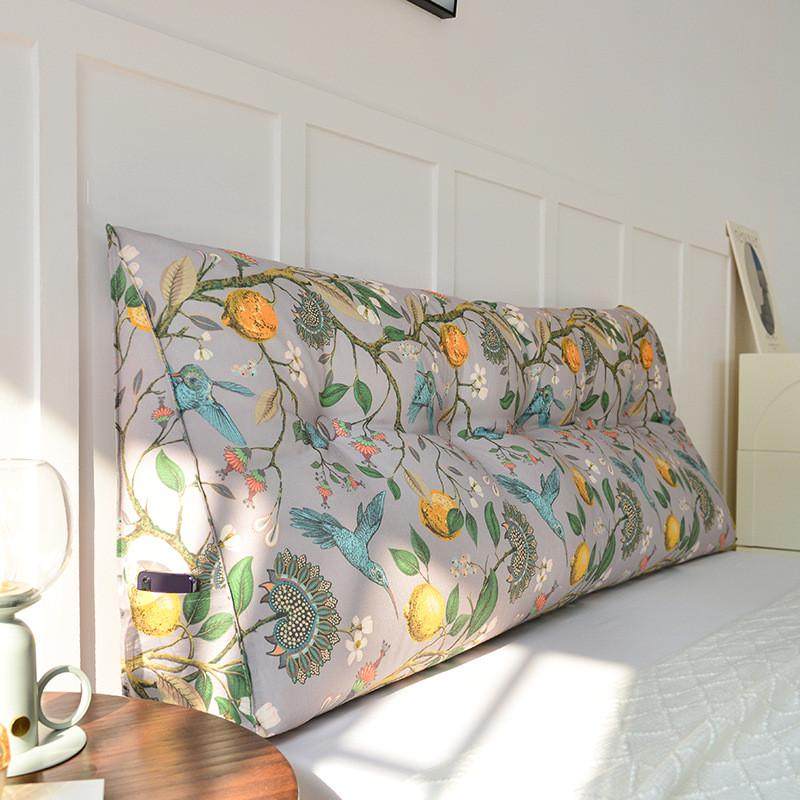 床头靠垫大靠背榻榻米床软包护腰垫可拆洗1.5m送枕套超大三角靠垫,居家布艺,靠垫/抱枕,淘宝优惠券,粉丝福利购,淘宝优惠卷