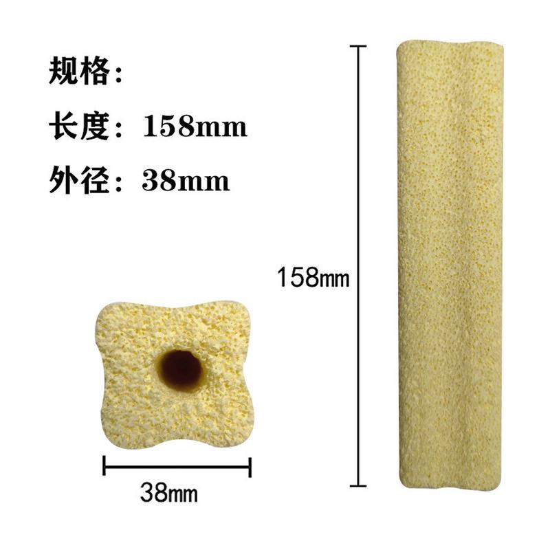 【源头工厂】水族过滤材料鱼池鱼缸细菌屋培菌柱棒陶瓷环毛刷藤棉