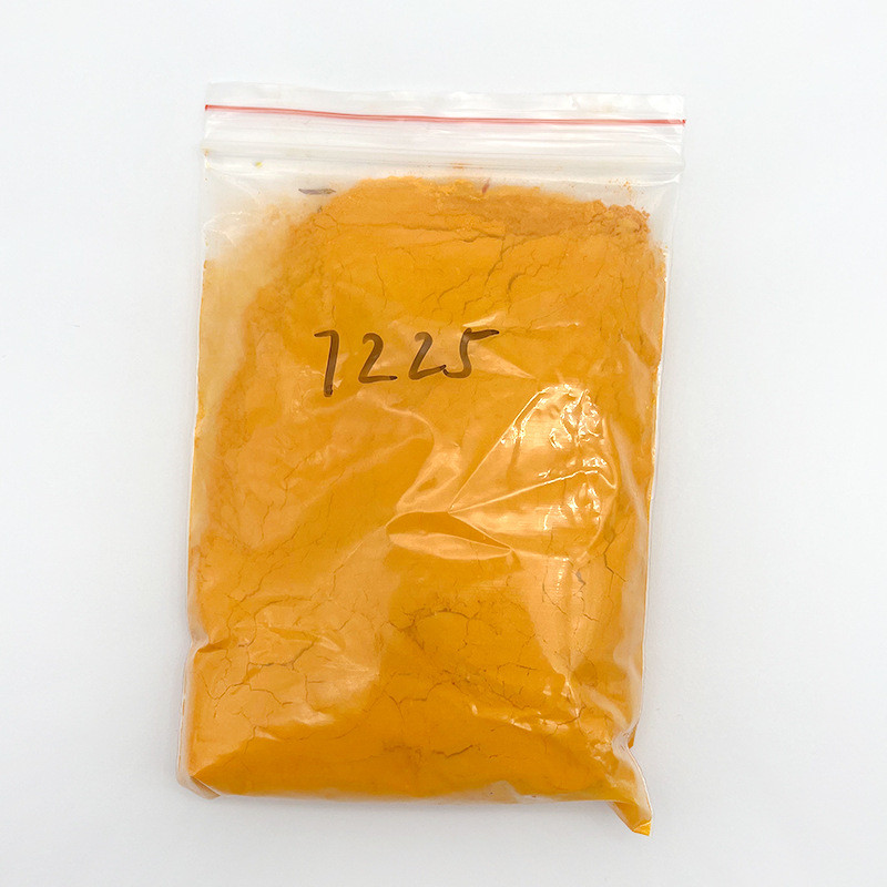 包裹桔黄包裹金黄颜料高温橘黄釉下色粉