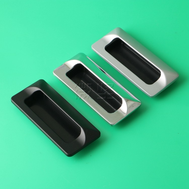 不锈钢LS014-2配电控制柜暗拉手LS122工业开关柜扣手028嵌入把手