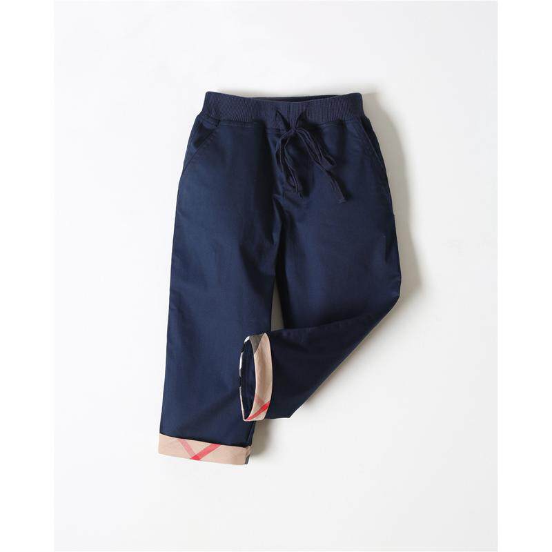 洋气卡其色休闲裤秋装新款男宝童裤宝宝裤子儿童英伦风伯米吉新款