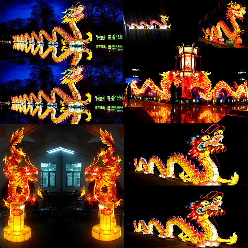 春节花灯灯会转盘安全岛路广场庙会灯谜元宵节大型2024灯展旅游区