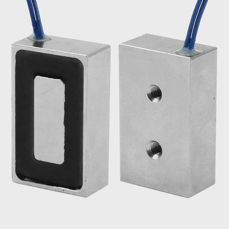 h503016强磁吸盘式电磁铁大吸力方形防水紫铜线圈dc24v吸力10kg