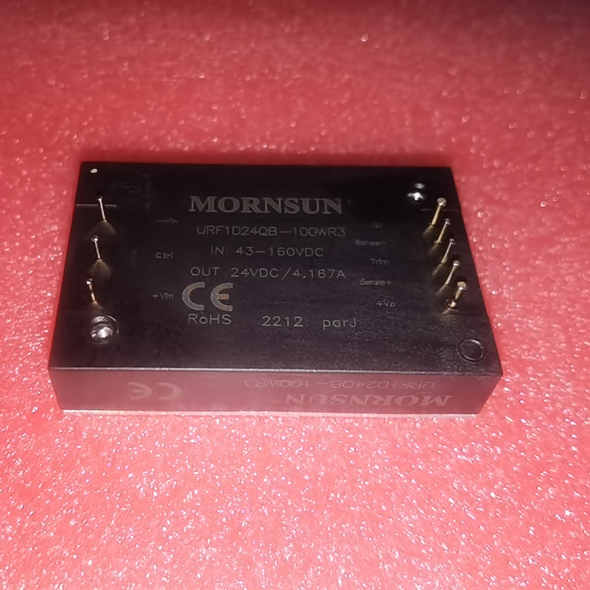 URF1D24QB-100WR3/URF1D24QB-100WHR3金升阳DC/DC电源110V转24V