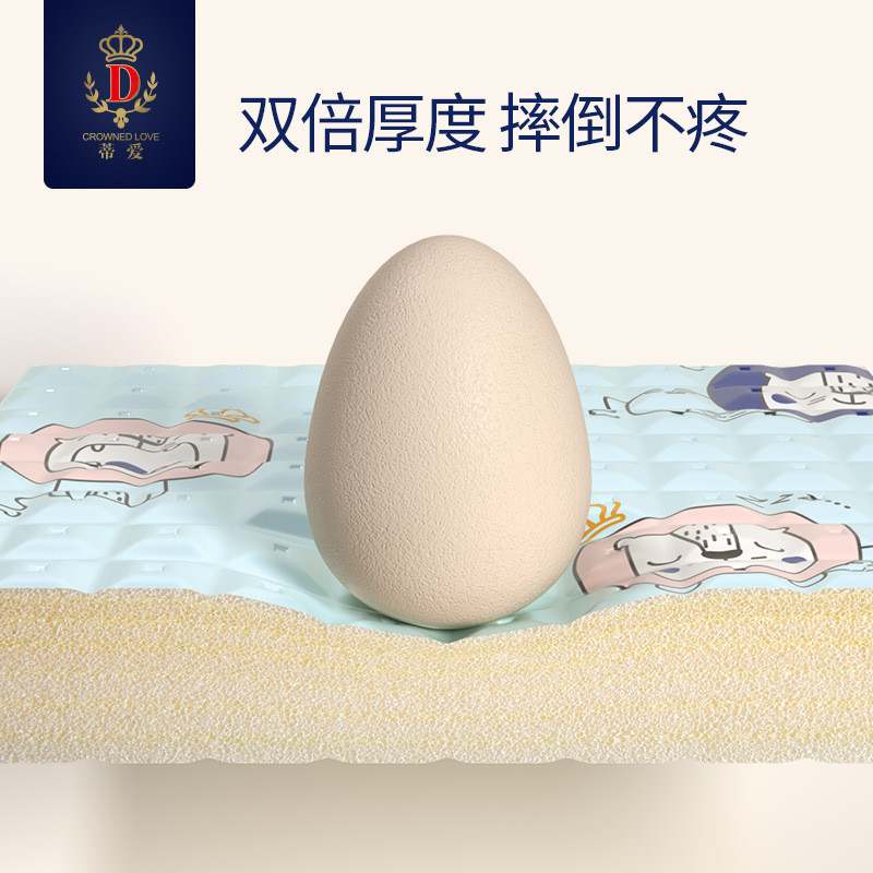 bg54宝宝爬行垫加厚xpe拼接儿童地垫家用客厅婴幼儿可折叠爬爬垫