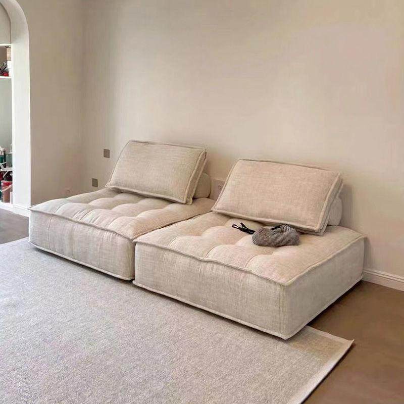 热销豆腐小户型懒人沙发组合意式网红方块客厅科技布艺直排沙发组,住宅家具,布艺沙发,淘宝优惠券,粉丝福利购,淘宝优惠卷