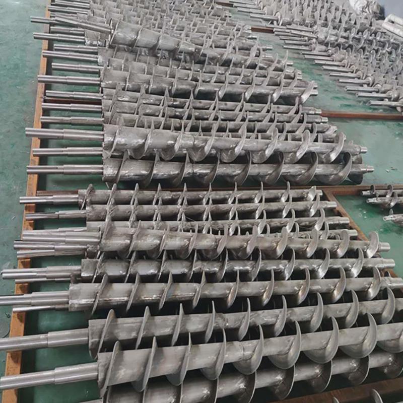 工厂加工输送螺旋叶片304不锈钢螺旋碳钢蛟龙叶片输送机螺旋杆